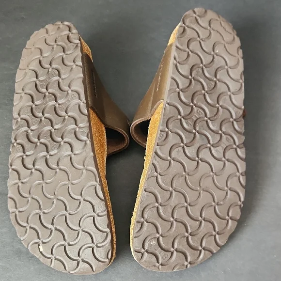 Birkenstock Gizeh Sandals Women EU 38 US 7-7.5 Brown Comfort Toe Thong - Picture 7 of 7